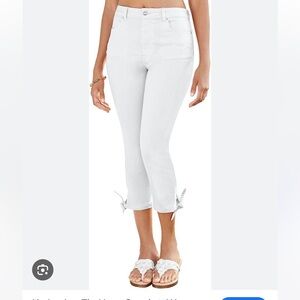 K Jordan Pink Capris Jeans NWPT